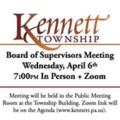 Agenda for 4/6 BOS Meeting