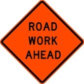 Road Work Ahead 