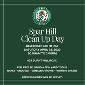 Spar Hill Clean Up Day 