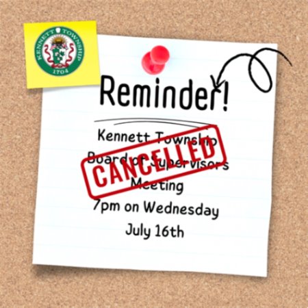 BOS Meeting Cancelled 7/16/25