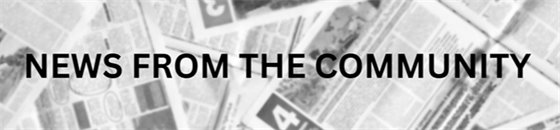 News from the community