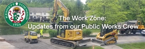 The Work Zone: Updates from Our Public Works Crew