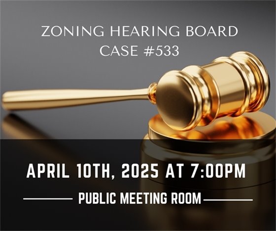 Zoning Hearing Board Case 533