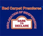 decorative image of promo poster blue and red