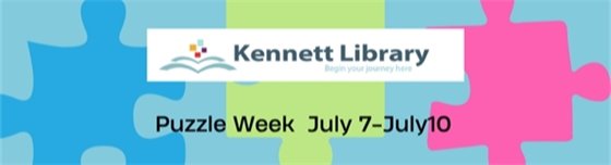 Kennett Library: Puzzle Week