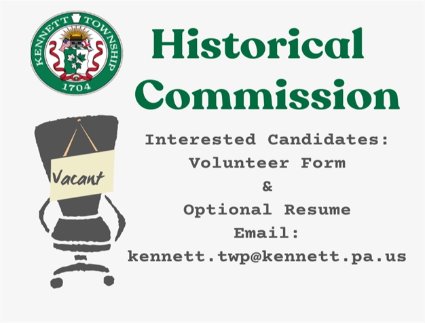 Historical Commission Vacancy