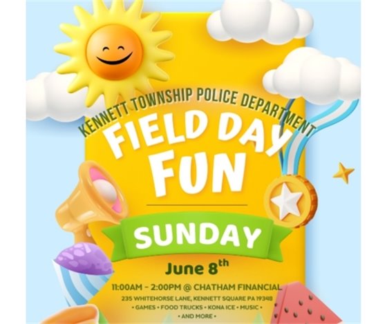 Kennett Township Police Dept. Field Day Fun 6/8/25