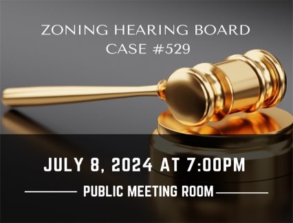 Zoning Hearing Board Case 529