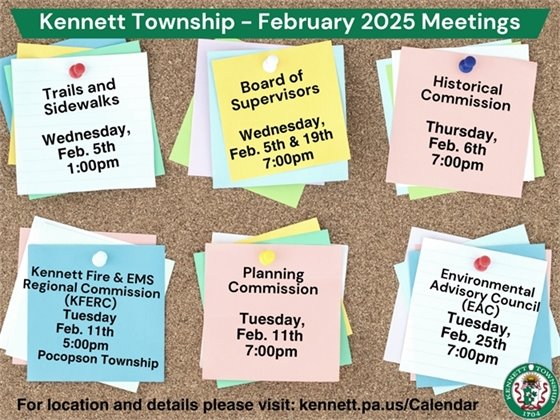 Monthly Meeting Post It Feb. 2025