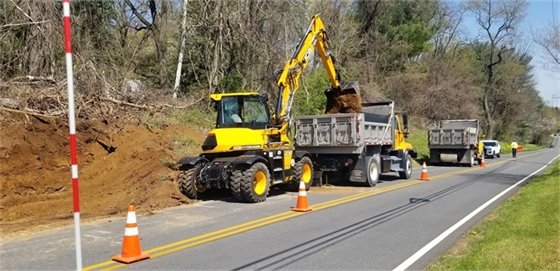 Improving Sight Distance: Hydradig 