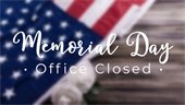 Memorial Day Office Closed 