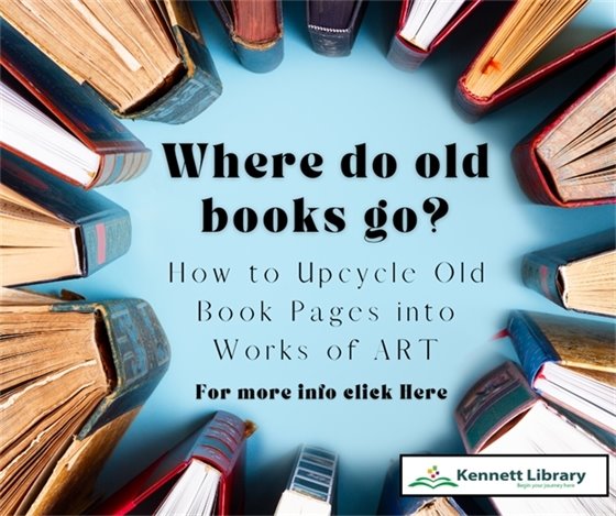 Where do old books go? A Kennett Library Event 5/27/25