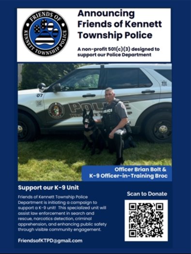 Announcing Friends of Kennett Township Police
