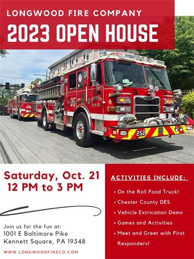 Longwood Fire Co. Open House 
